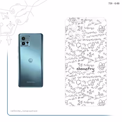 برچسب پوششی ماهوت مدل Chemistry Science مناسب برای گوشی موبایل موتورولا Moto G72