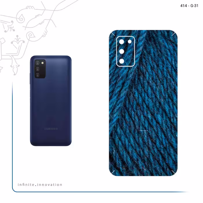 برچسب پوششی ماهوت مدل Fabric Texture 1 مناسب برای گوشی موبایل سامسونگ Galaxy A03S