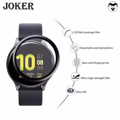 محافظ صفحه نمایش نانو جوکر مدل NJK مناسب برای ساعت هوشمند سامسونگ Galaxy Watch Active 44mm بسته دو عددی
