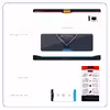 برچسب پوششی ماهوت مدل Hermes-Logo مناسب برای تبلت سامسونگ Galaxy Tab S6 2019 SM-T865