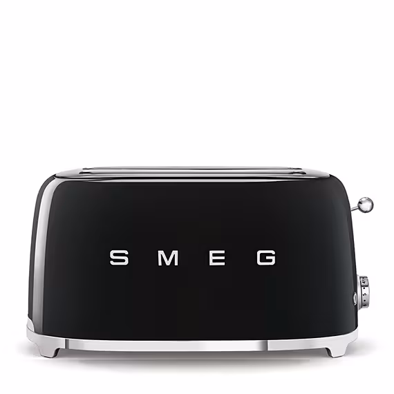 تستر 2 اسلایس بزرگ اسمگ SMEG مدل TSF02 مشکی براق