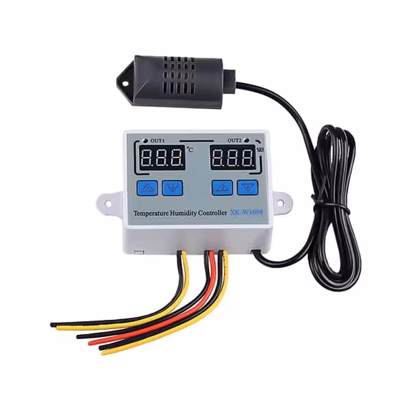 ماژول ترموستات دیجیتال دما و رطوبت 220V مدل XK-W1099