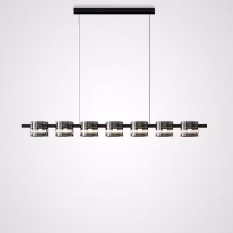 لوستر آویز مدرن مدل Carlota liner کد L332