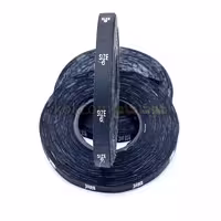 مارک سایز لباس شماره 6 رنگ مشکی (1000 عددی)
