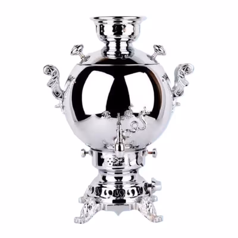 سماور گازی ظافر مدل نیکول (ظرفیت 6 لیتر)