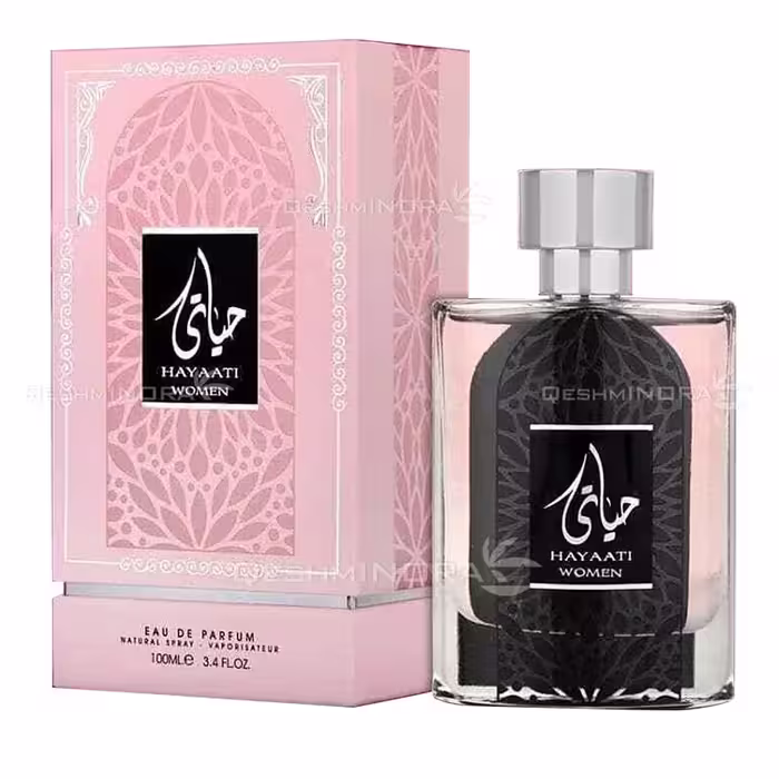 ادکلن حیاتی صورتی ارض الزعفران Hayaati Pink Ard Al Zaafaran - فروشگاه قشم اینورا
