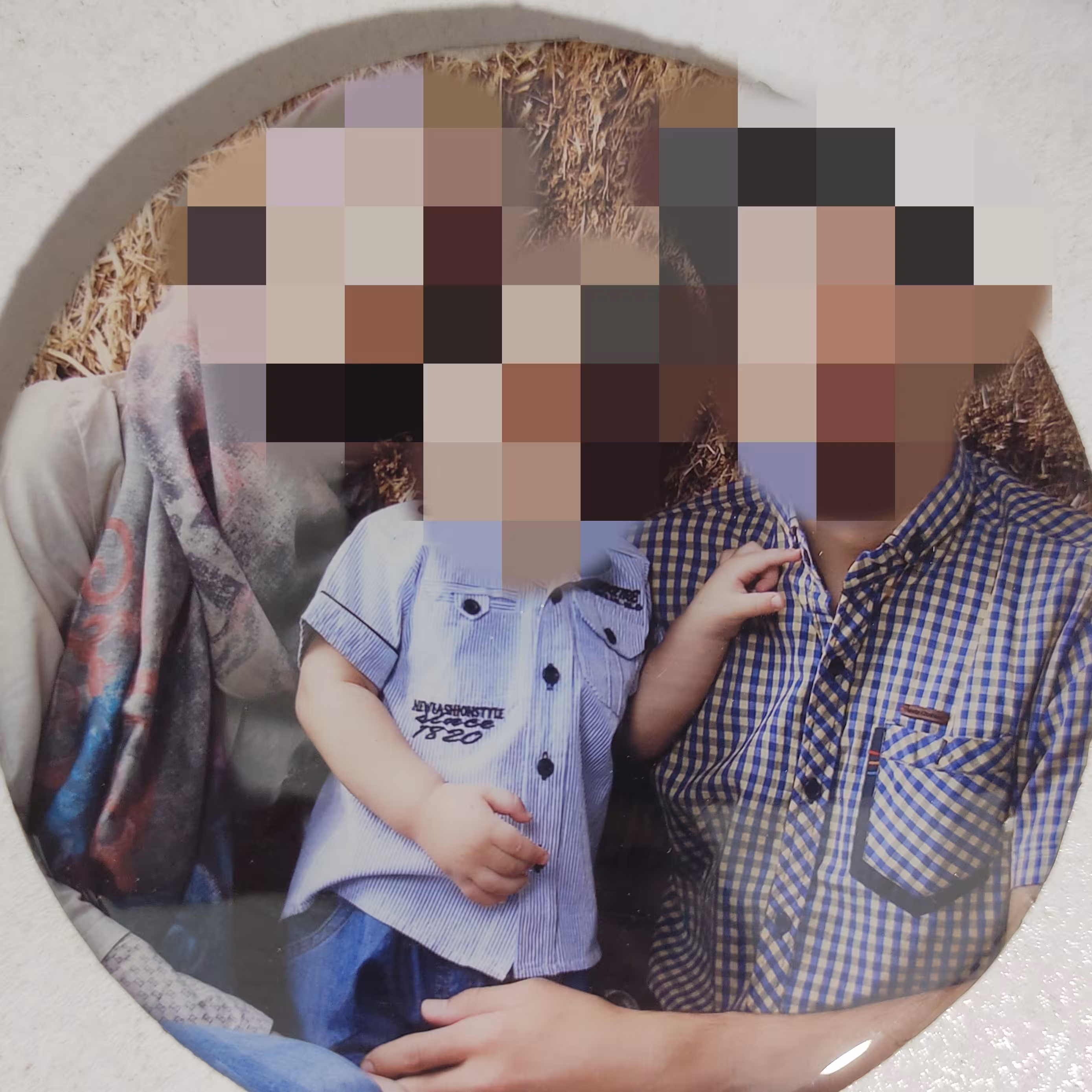 مگنت یخچالی رزینی با عکس شخصی،