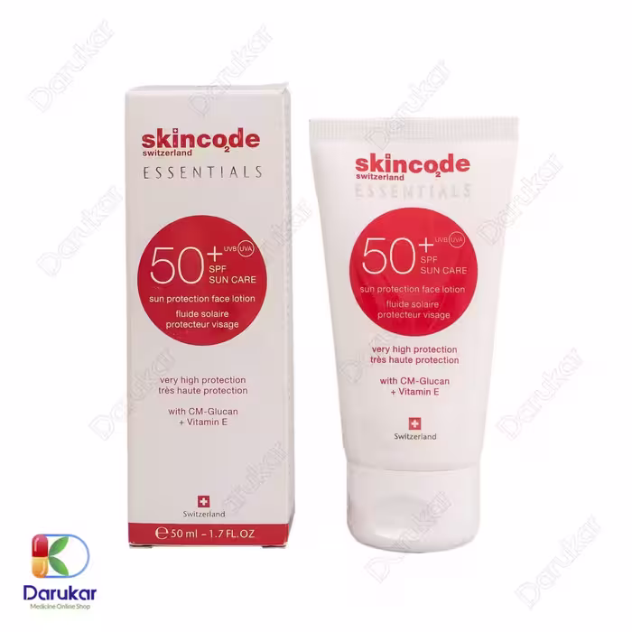 لوسیون ضد آفتاب اسکین کد SPF50