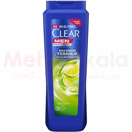 شامپو مردانه موهای چرب کلیر مدل لیمو حجم 350 میلی لیتر