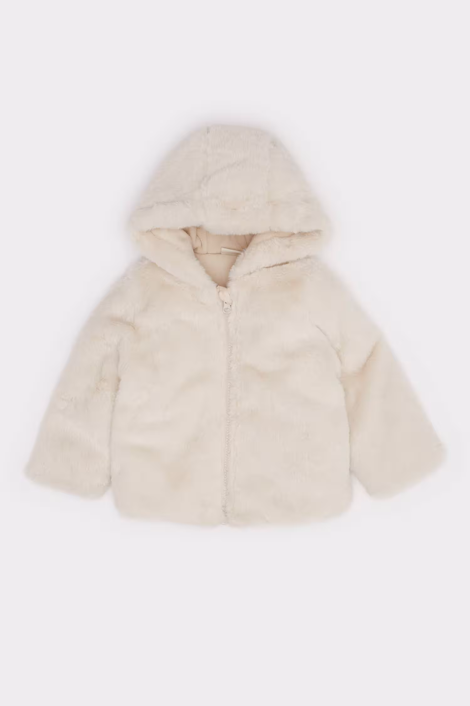 کاپشن نوزاد دختر بژ دفکتو