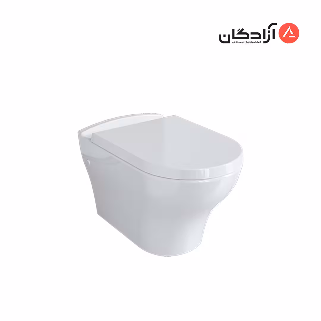 توالت فرنگی وال هنگ چینی کرد مدل دافنه