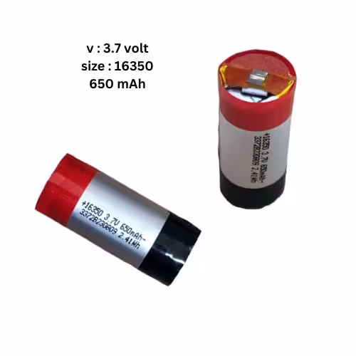 باتری ویپ (high power ) ولتاژ3.7 ولت 2.41Wh کد 16350