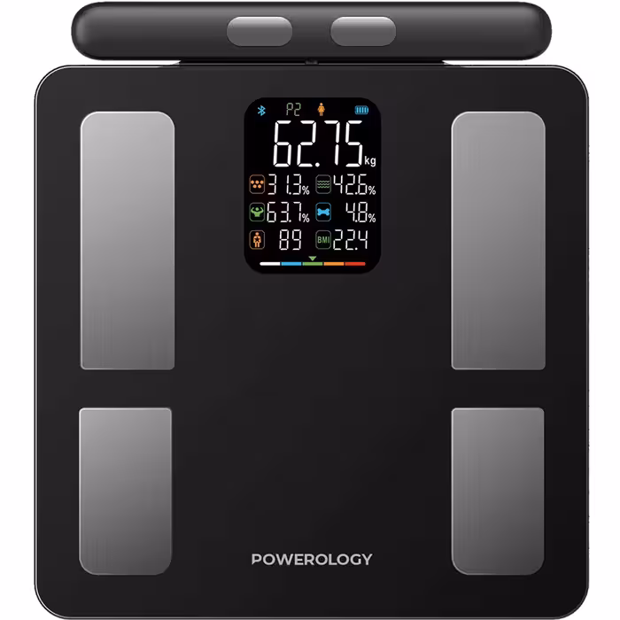 ترازوی هوشمند پاورولوژی مدل Powerology Advanced Precision Smart Scale P8EBSCALE