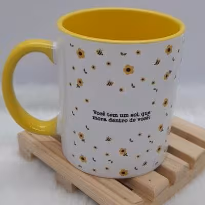 ماگ طرح زنبوری