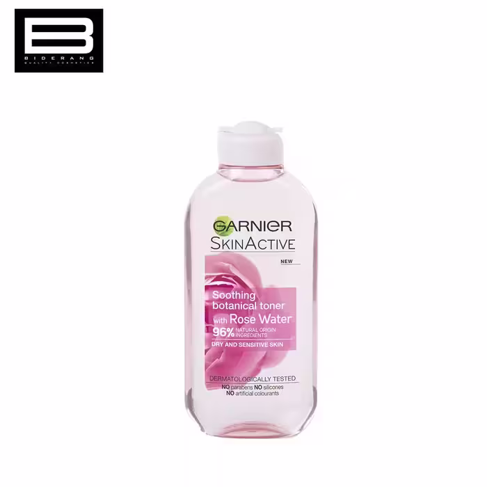 تونر گل رز گارنیه مدل بوتانیکال مناسب پوست خشک و حساس حجم 200ml