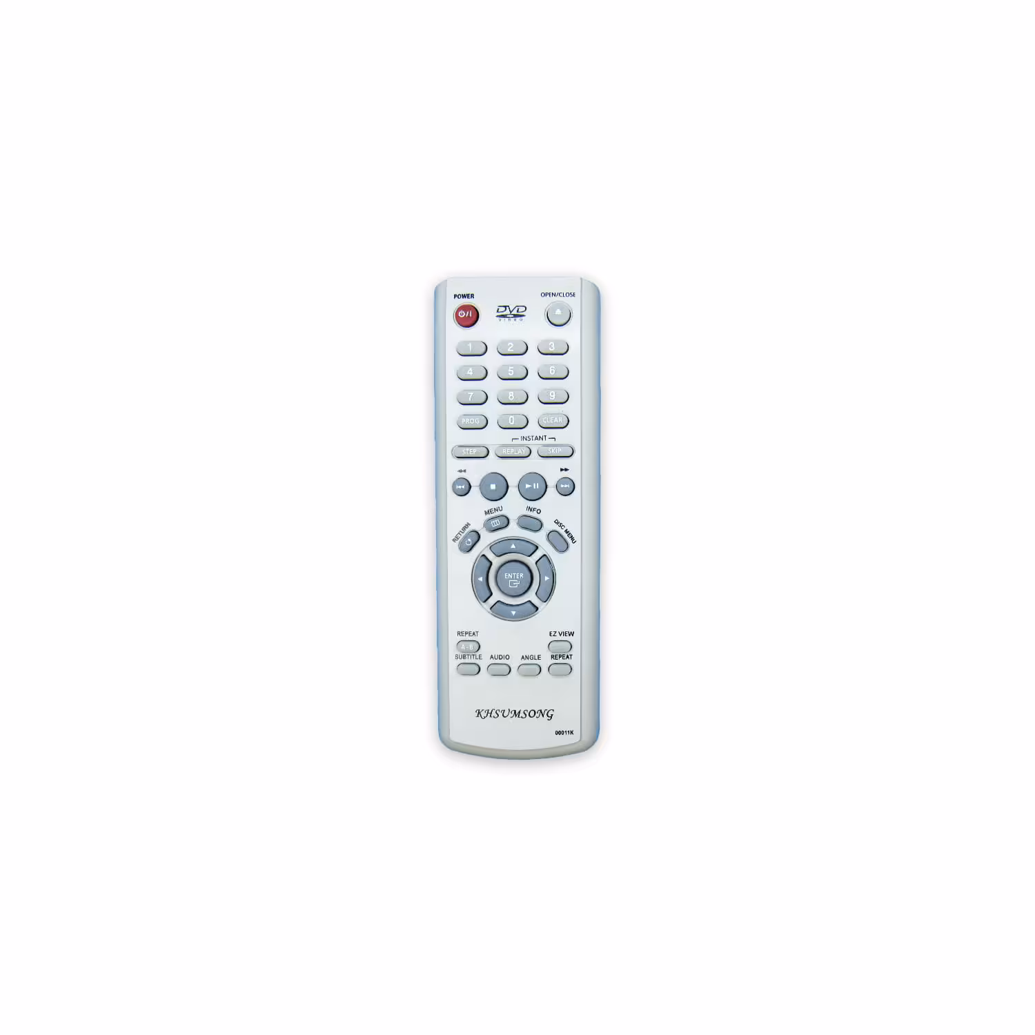 کنترل دی وی دی DVD سامسونگ SAMSUNG مدل 00011K