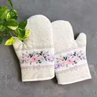دستکش فر مخمل رستا - طرح 64