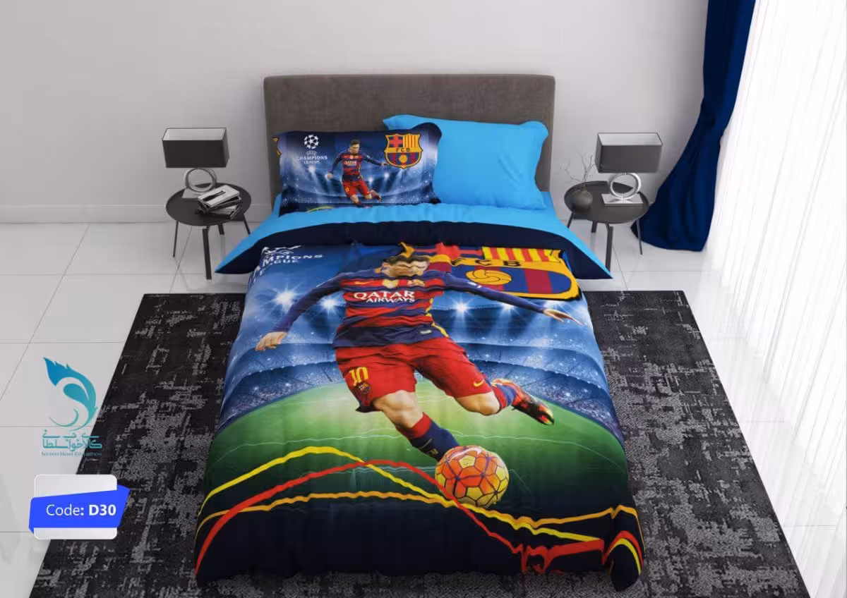 روتختی مدل turksan کد D30 یک نفره 4 تکه