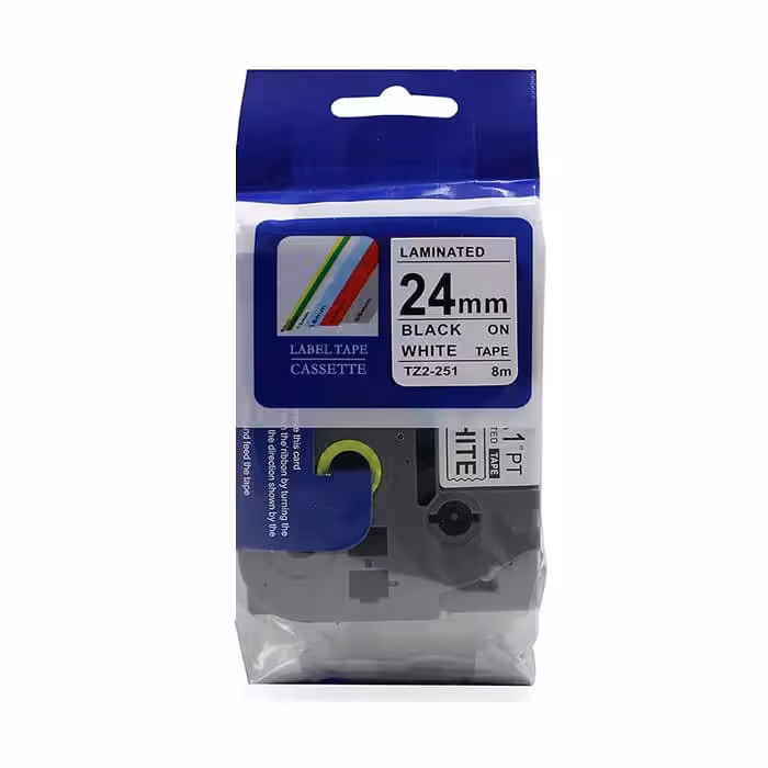 نوار لیبل پرینتر برادر مدل TZe-251 غیر اورجینال