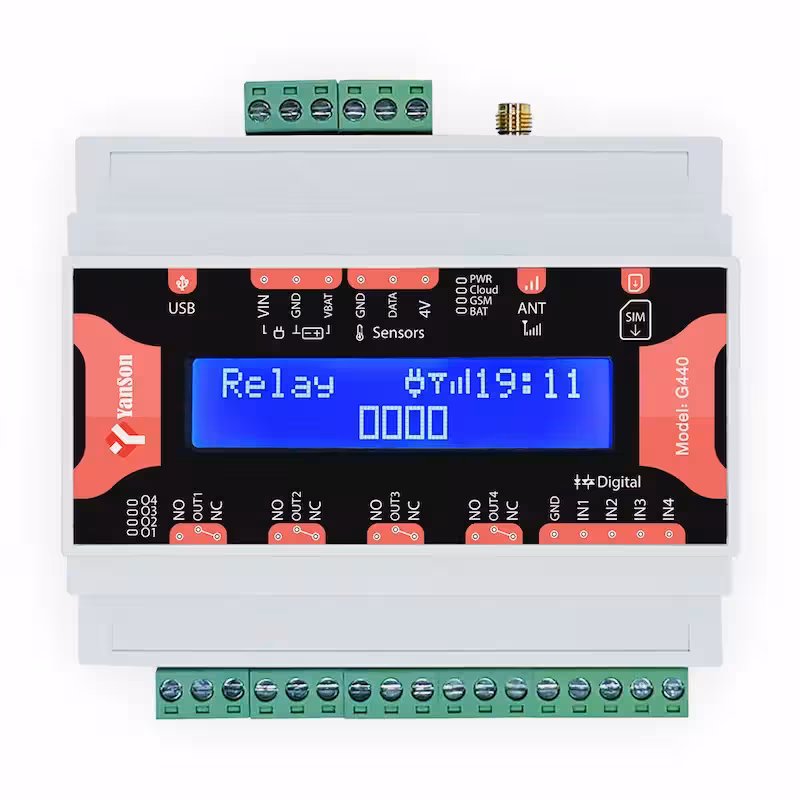 کنترلر پیامکی سیمکارتی چهار کانال YanSon مدل G440