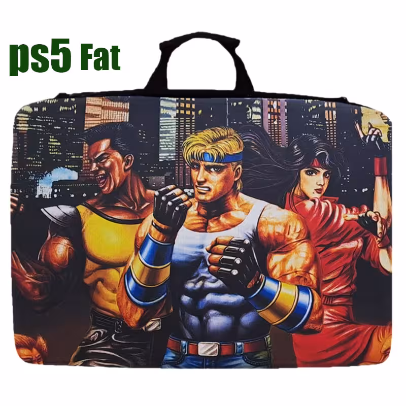 کیف حمل کنسول PS5 فت طرح Street Fighter