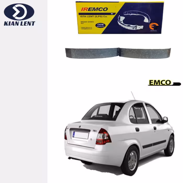 لنت ترمز عقب تیبا برند امکو(EMCO)