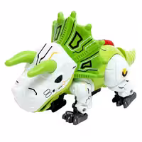 اسباب بازی مدل دایناسور فلزی طرح اعضا متحرک و چراغدار کد MY66-Q2208