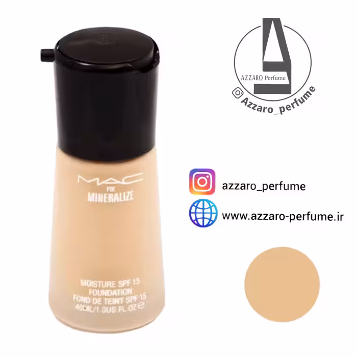 کرم پودر مک فیکس مدل MINERALIZE شماره 35 حجم 40 میلی لیتر