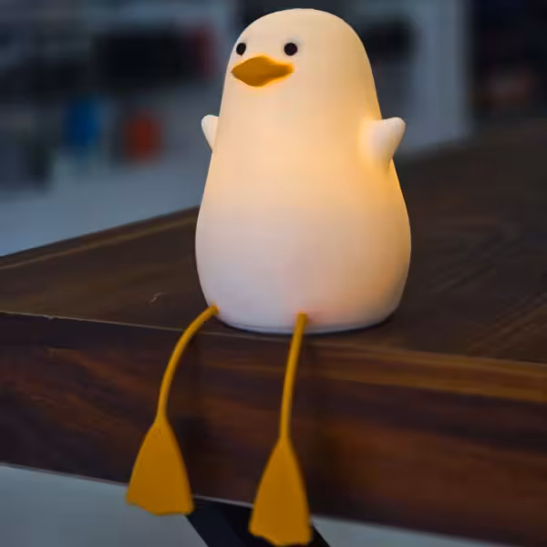 چراغ خواب فانتزی سیلیکونی مدل اردک