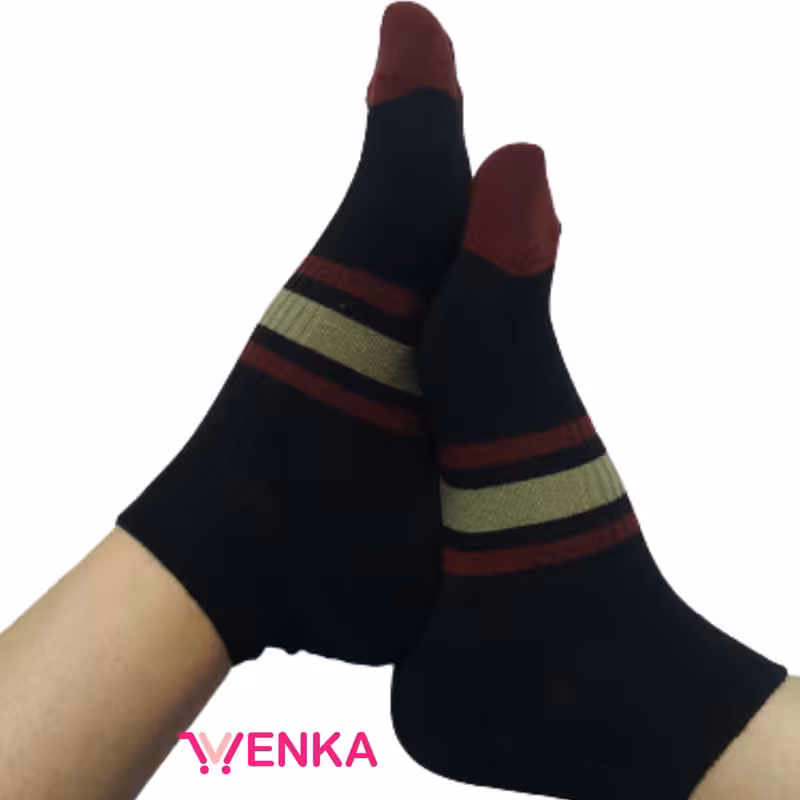 جوراب مچی راه راه کد201