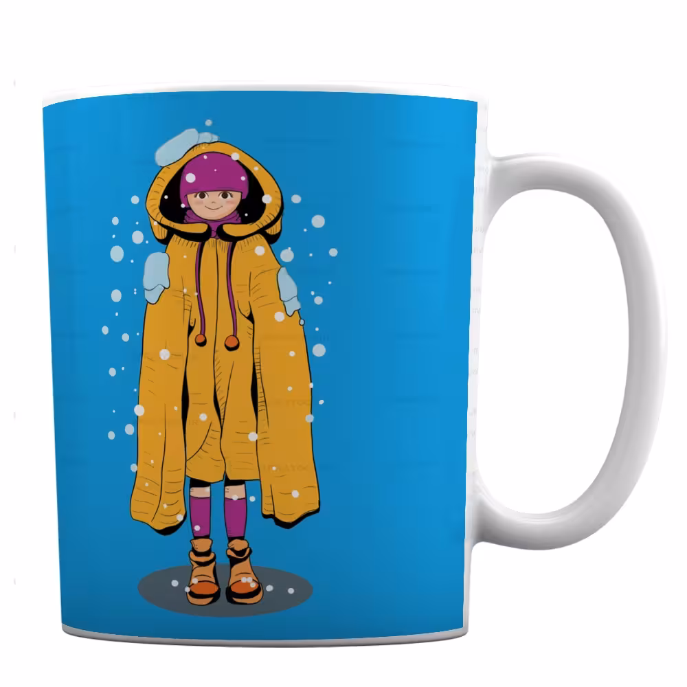 ماگ با عکس دختر اسفندی کد 292