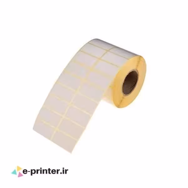 لیبل کاغذی اندازه 20*40 - 2 ردیفه 4000 عددی