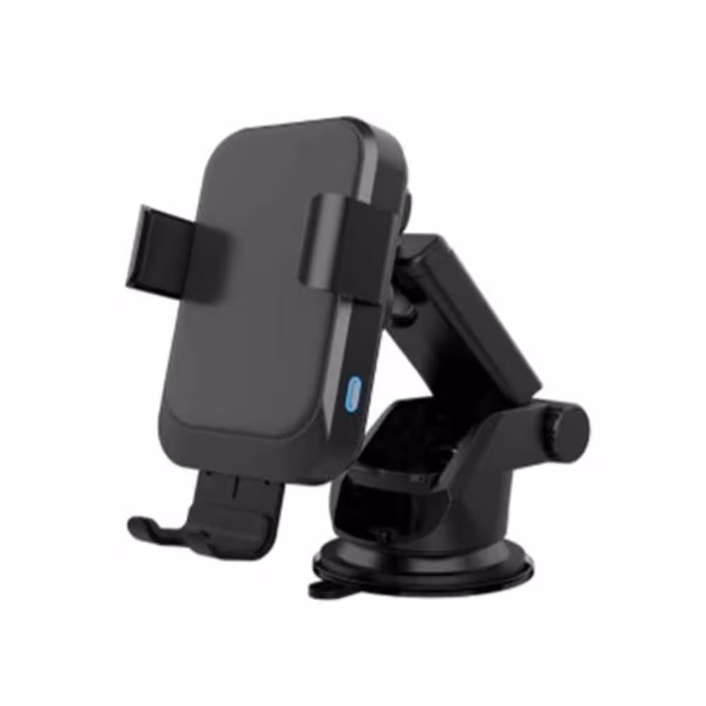 شارژر ماشینی15 واتی وایرلس POWEROLOGY مدل Car Mount Fast – مشکی