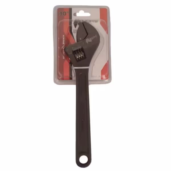 آچار فرانسه مشکی 12 اینچی نورس مدل متریک با دهانه 38 میلی‌متری