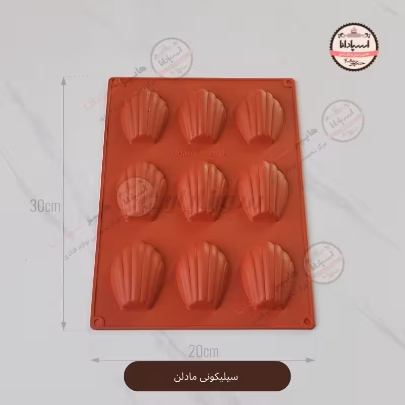 قالب سیلیکونی مادلن متوسط