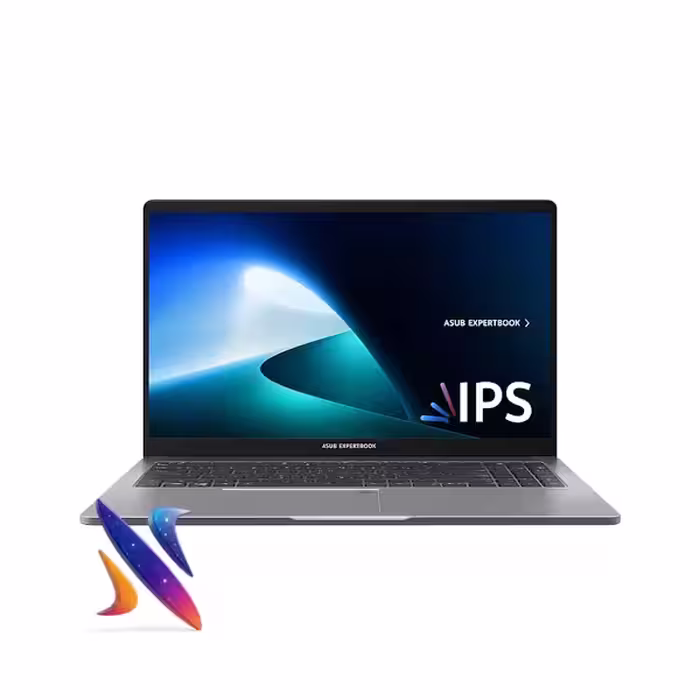 لپ تاپ ایسوس LAPTOP ASUS EXPERTBOOK P1503CVA CORE I7 13620H 40GB 2TB SSD INTEL IRIS 15.6 INCH FHD 60HZ GREY BATTERY 3 CELL