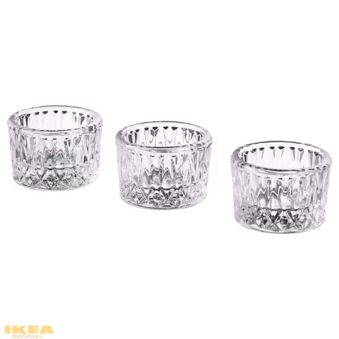 جاشمعی 3 تایی مدل SMÄLLSPIREA | برند ایکیا | ارسال 15 الی 20 روز کاری