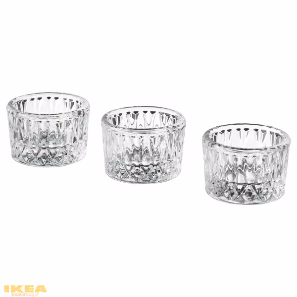 جاشمعی 3 تایی مدل SMÄLLSPIREA | برند ایکیا | ارسال 15 الی 20 روز کاری