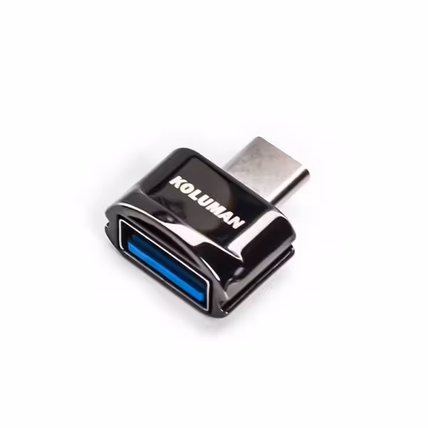 مبدل OTG تایپسی کلومن مدل KOLUMAN K-OT12 USB To Type-c