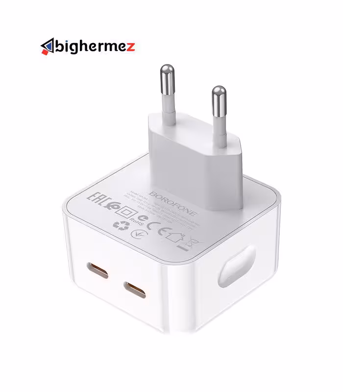 شارژر دیواری 35W بروفون مدل BA76A USB PD (EU)