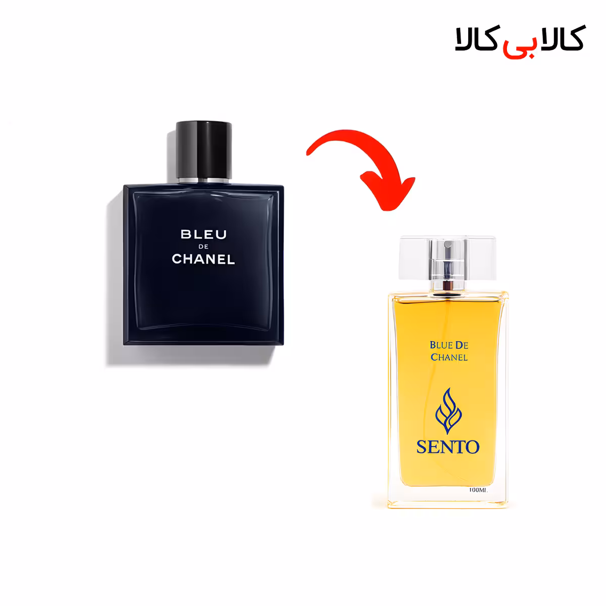 عطر سنتو مدل بلو د شنل مردانه حجم 100 میلی لیتر