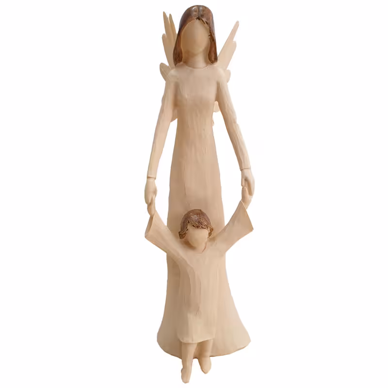 مجسمه فرشته مادر و فرزند