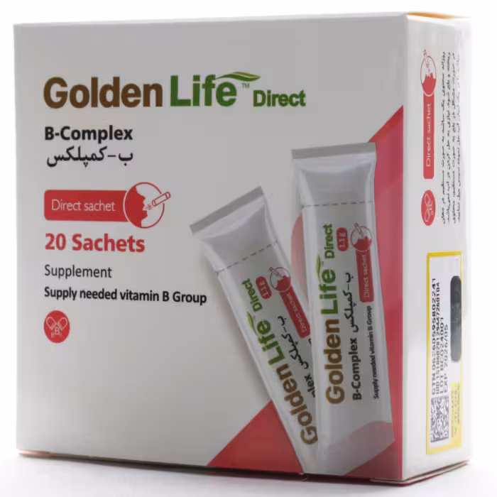 ساشه ب کمپلکس گلدن لایف 20 عددی - دارونت