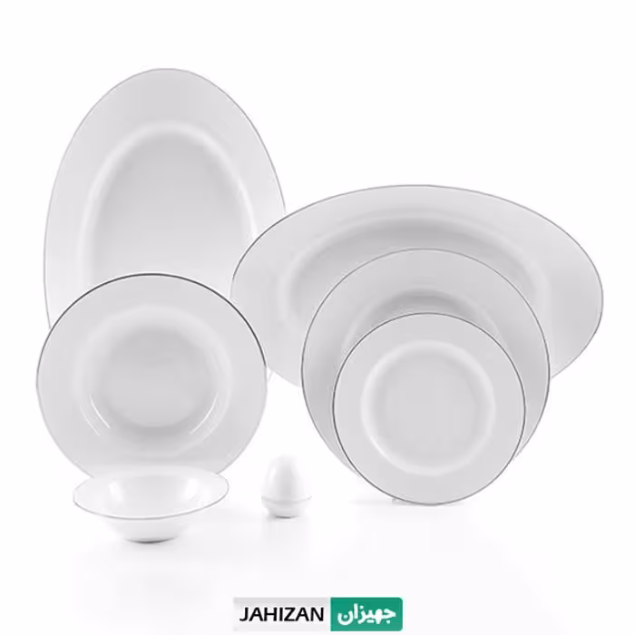 سرویس چینی زرین 28پارچه سمن سری ایتالیا (عالی)