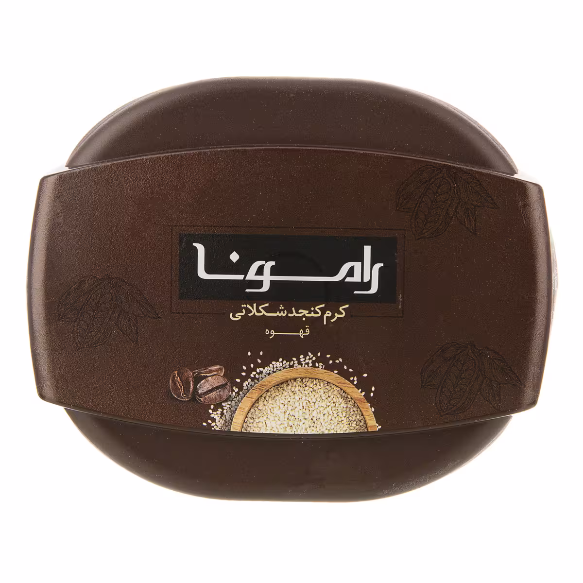 کرم کنجد شکلاتی قهوه 360 گرمی رامونا