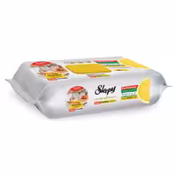 دستمال مرطوب چربی زدا اسلیپی مخصوص آشپزخانه و سطوح با رایحه لیمو 50 عددی