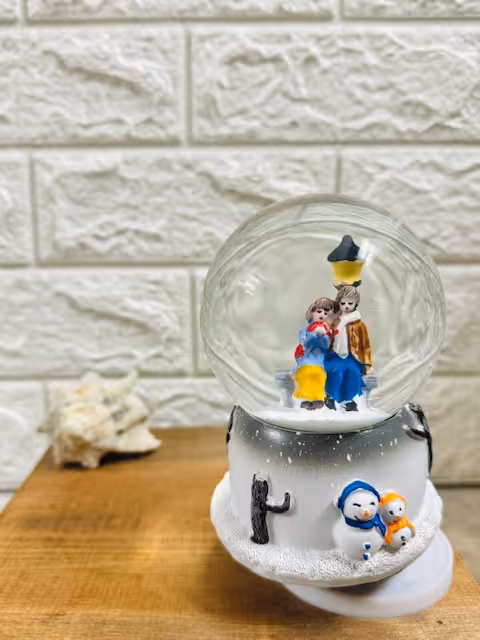 گوی موزیکال پایه دارطرح دختروپسر2