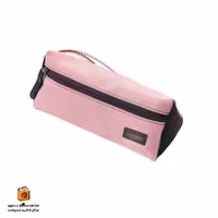 جامدادی سه گوش چرمی صورتی ایمان (iman)