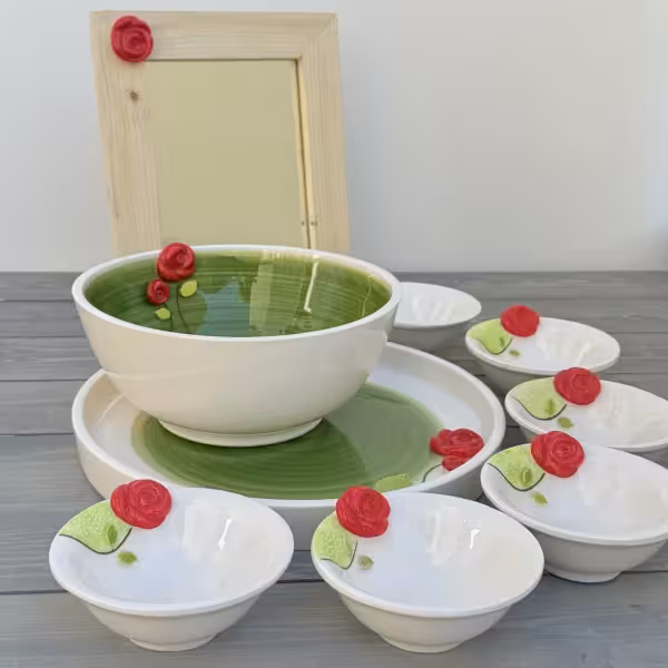 هفت سین گل رُز برجسته