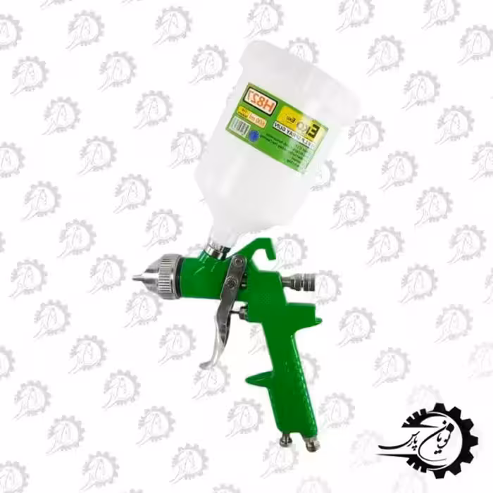 پیستوله رنگ پاش کاسه پلاستیکی سه تنظیم H827 اکو
